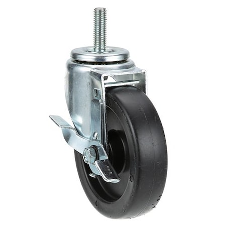Allpoints Caster, Threaded Stem- W/Brake 263269